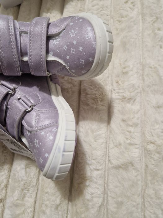 Trzewiki dziecięce Harry Potter Hedwiga ocieplane r. 23