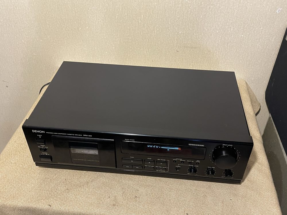 Кассетная дека DENON DRM-550 (2 мотора)