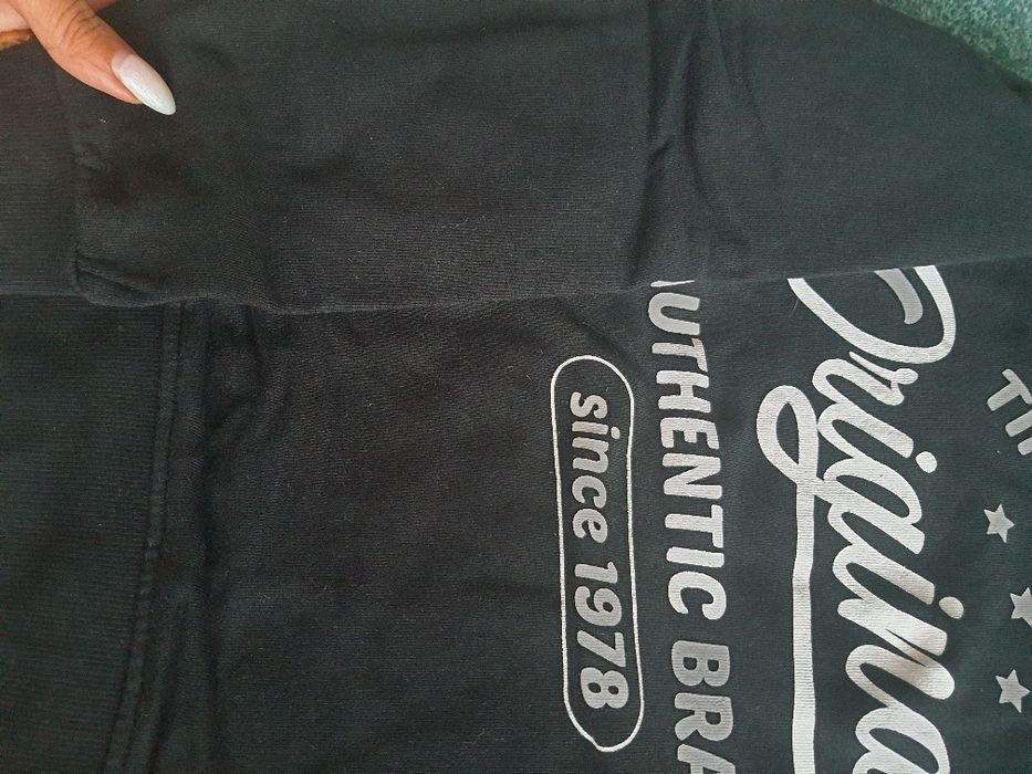 Hoodie sem gorro Tiffosi Preta