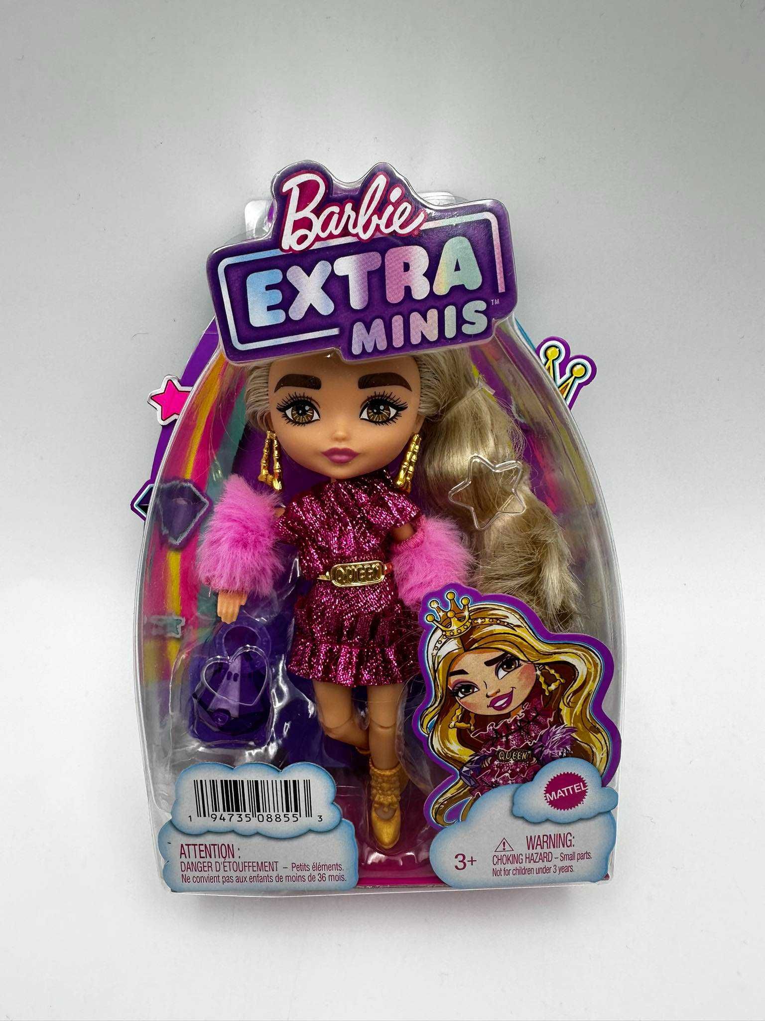 Barbie HJK67 Lalka Extra Minis Queen