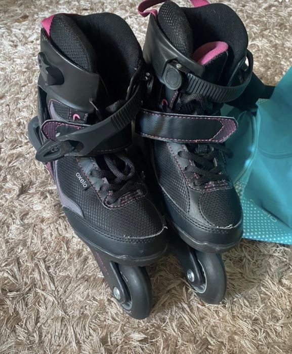 Patins Oxelo 34 em muito bom estado há