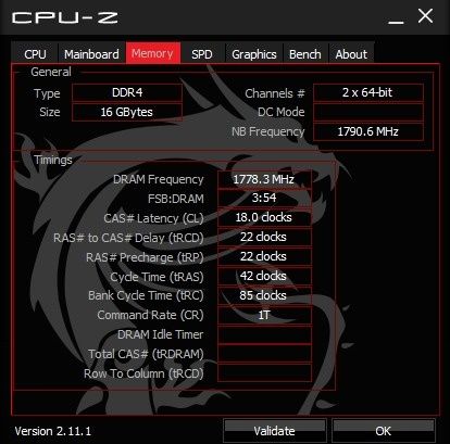 Memoria RAM 2x8gb ddr4