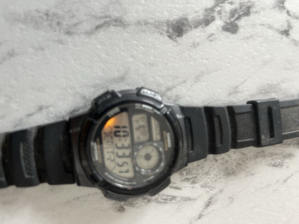 Zegarek Casio męski czarny