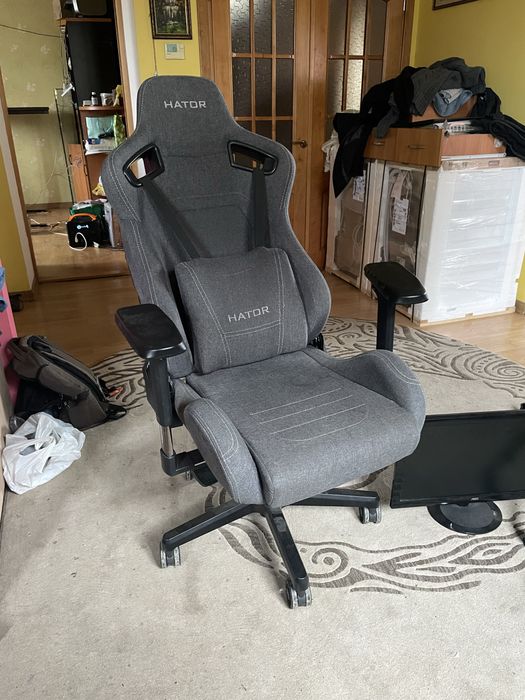 Геймерське крісло HATOR Arc Fabric Stone Gray