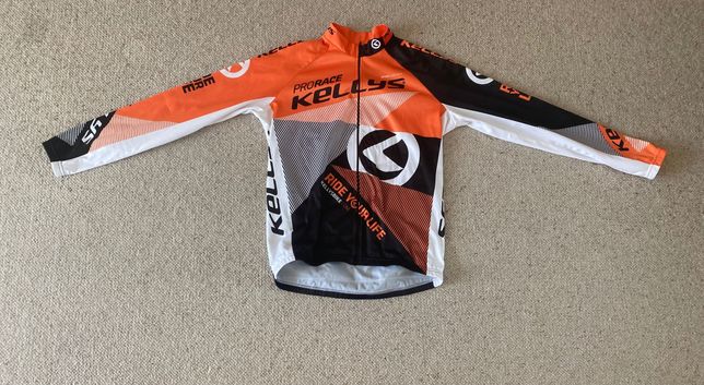 Bluza rowerowa Kellys Prorace L pomarańczowa