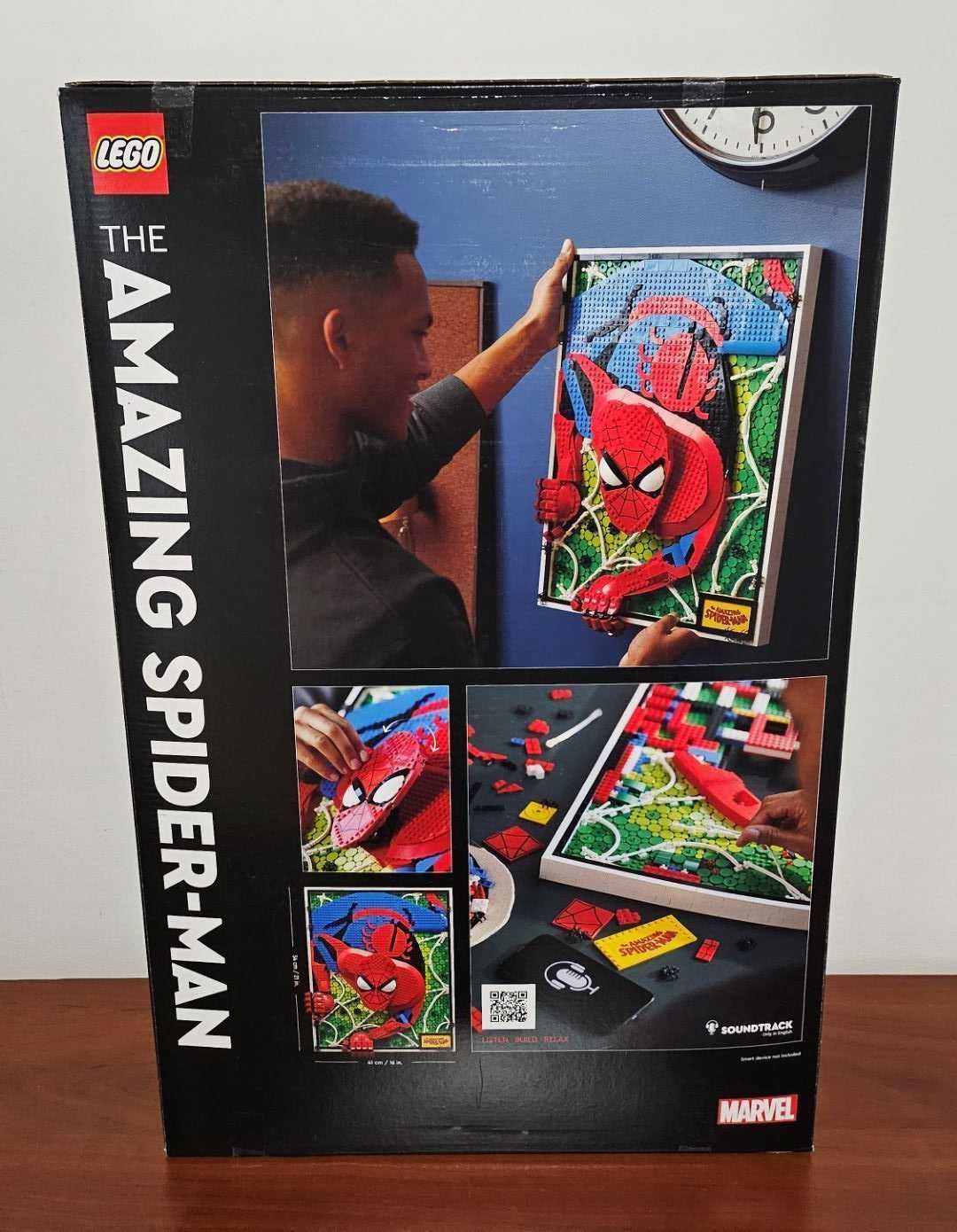 LEGO Art 31209 O Fantástico Spider-Man Descontinuado Esgotado