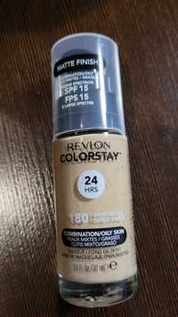 2 sztuki Podkład Revlon Colorstay 180 Sand Beige cera mieszana/tłusta