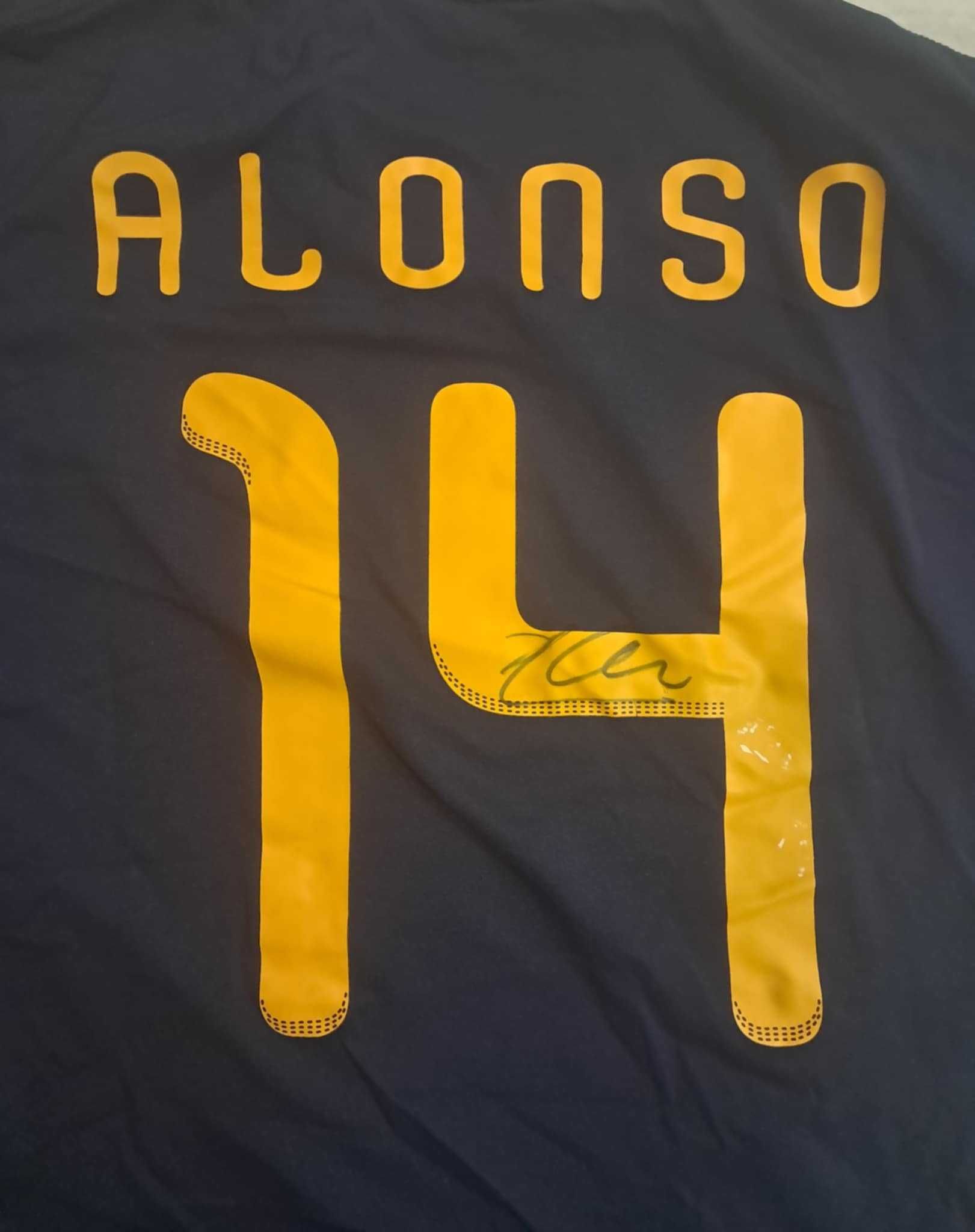 Koszulka Meczowa Hiszpania 2010 Autograf Xabi Alonso Adidas M