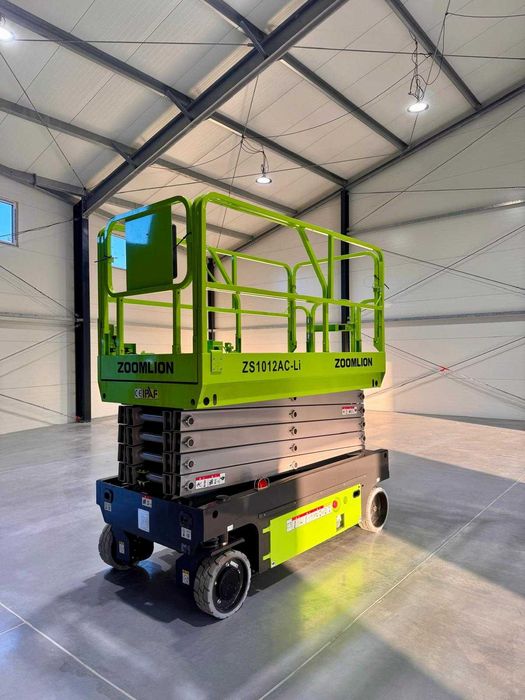 Wynajmę NOWY podnośnik nożycowy ZOOMLION ZS1012AC-Li 12 metrowy