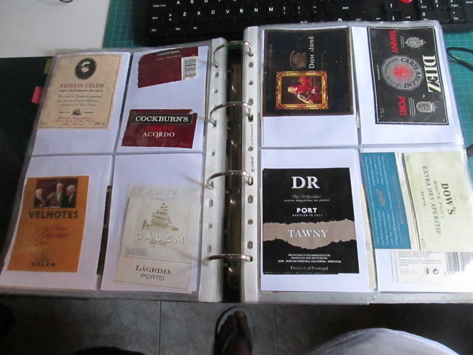 Rotulos de vinho do porto