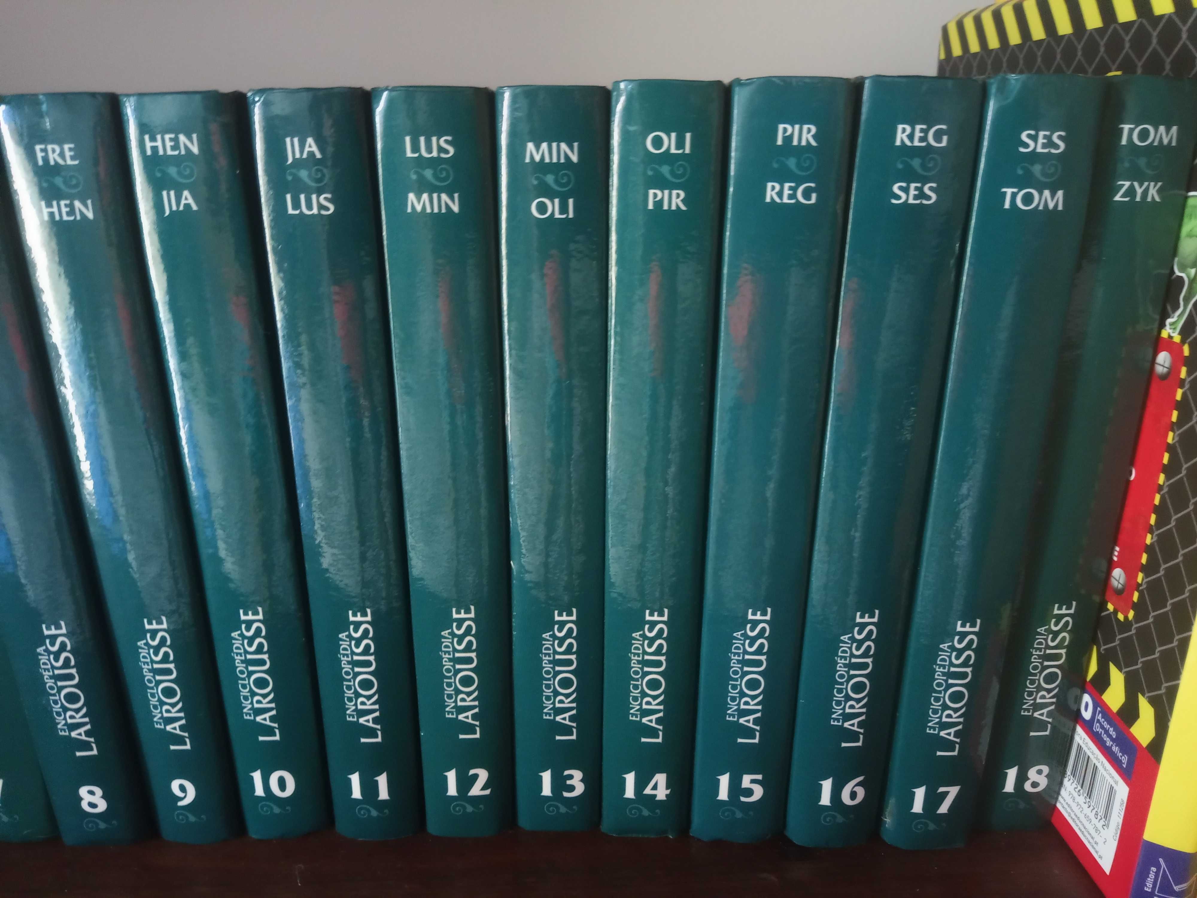 Enciclopédia Larousse (Volumes 1 a 18)