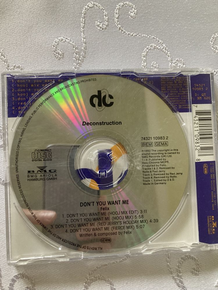 Płyta CD Felix Don’t You Want Me Lata 90 Remix Klasyka