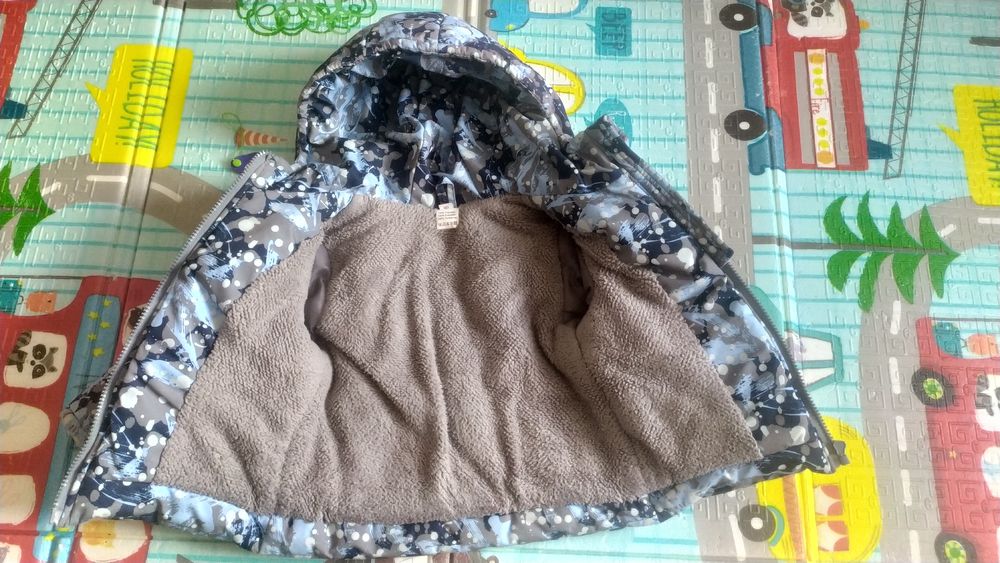 Зимова дитяча куртка для хлопчика