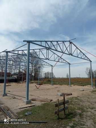 Konstrukcja Stalowa 12x20x4.Certyfikat ZKP