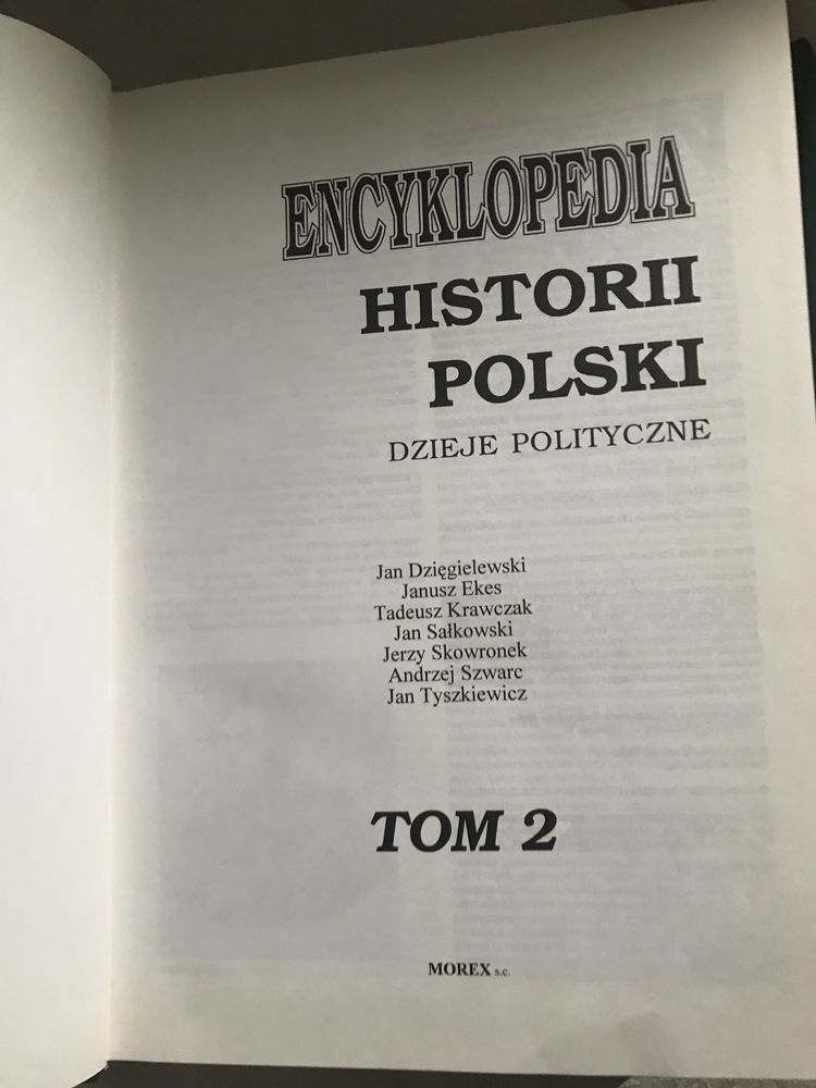 Encyklopeda Historii Polski Tom 2