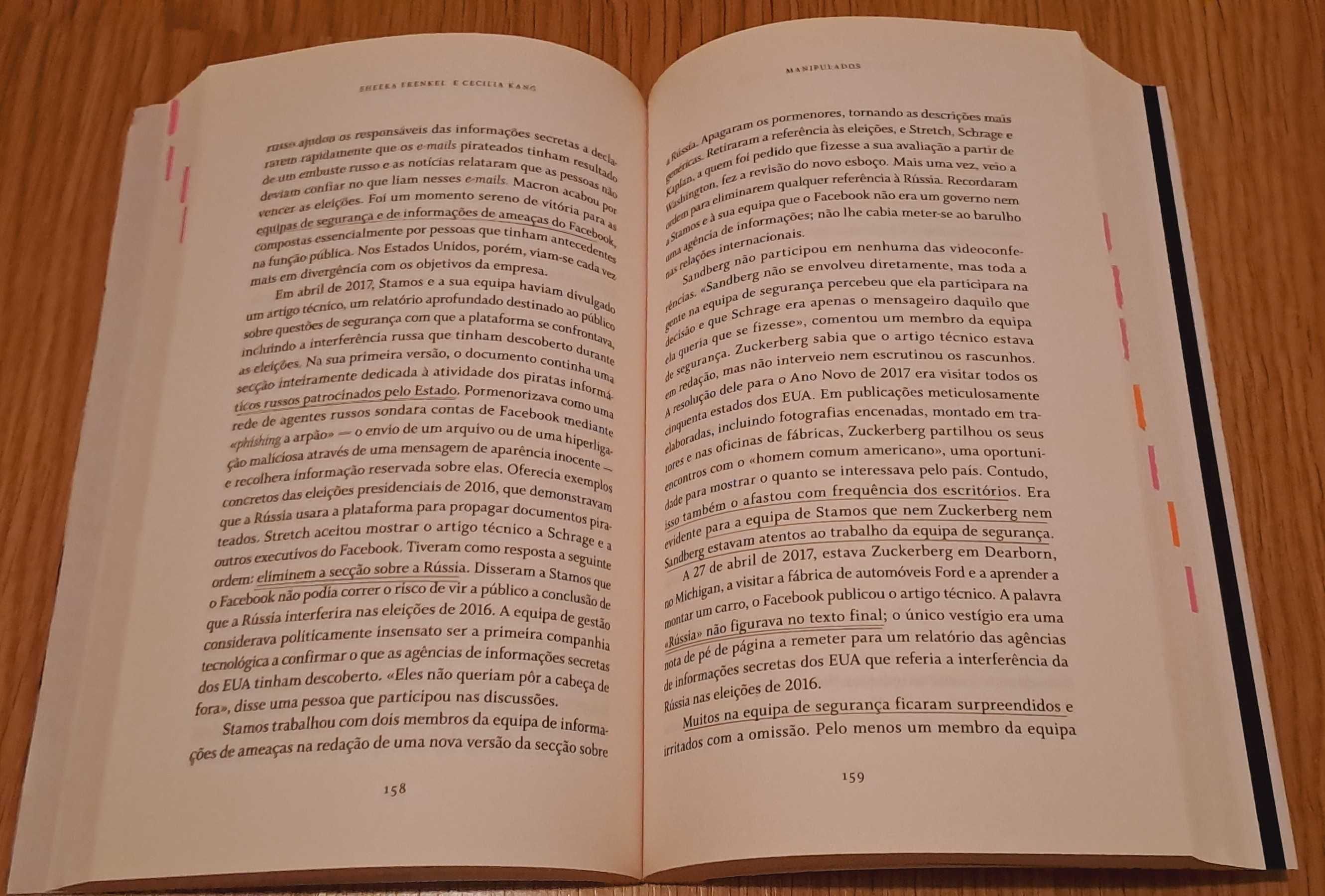 Livro: “ Manipulados” - Sheera Frenkel e Cecilia Kang