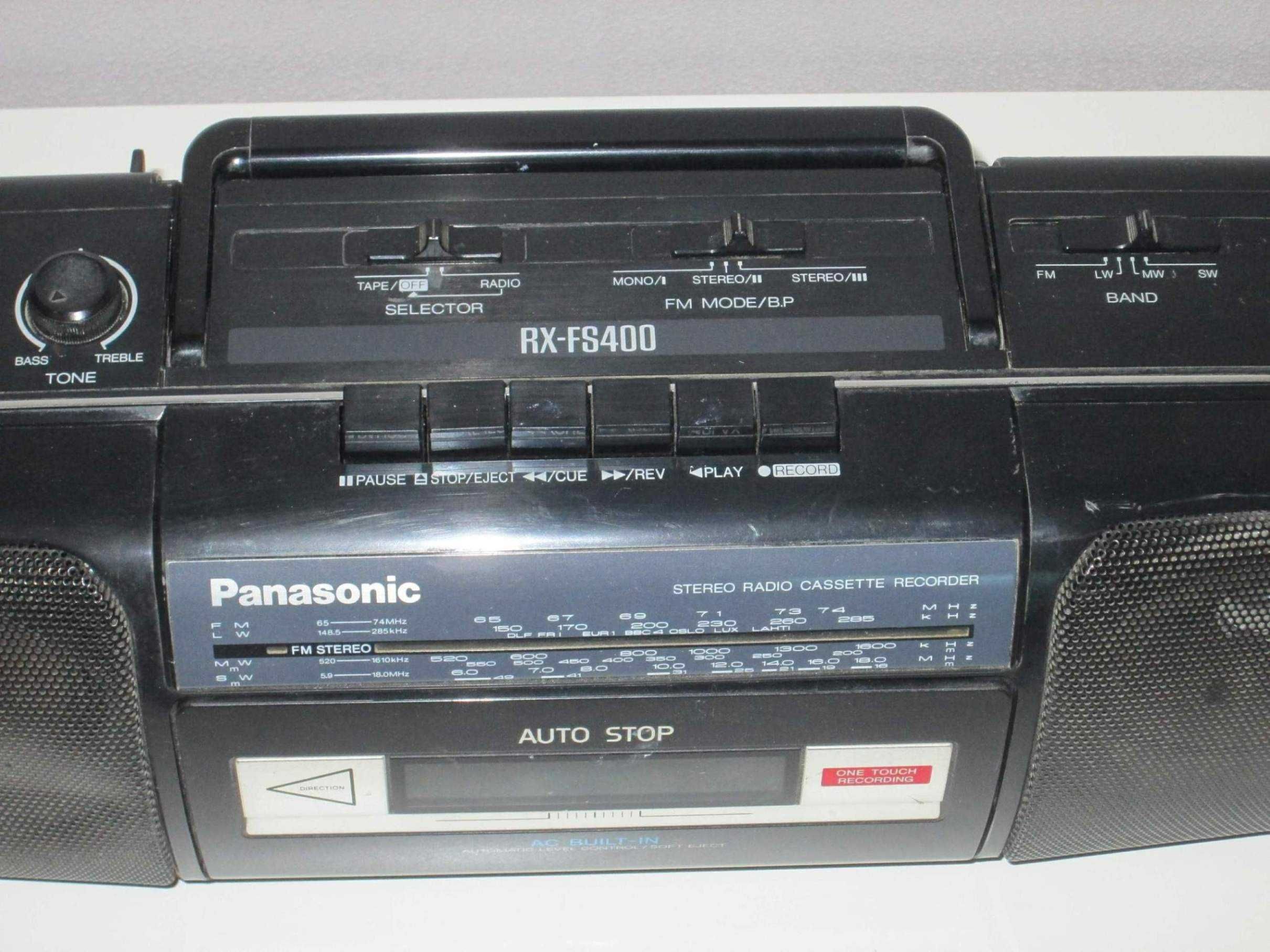 Jamnik boombox Panasonic RX-FS400 - do renowacji/dawca