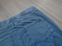 Niebieskie Leginsy z kieszonkami