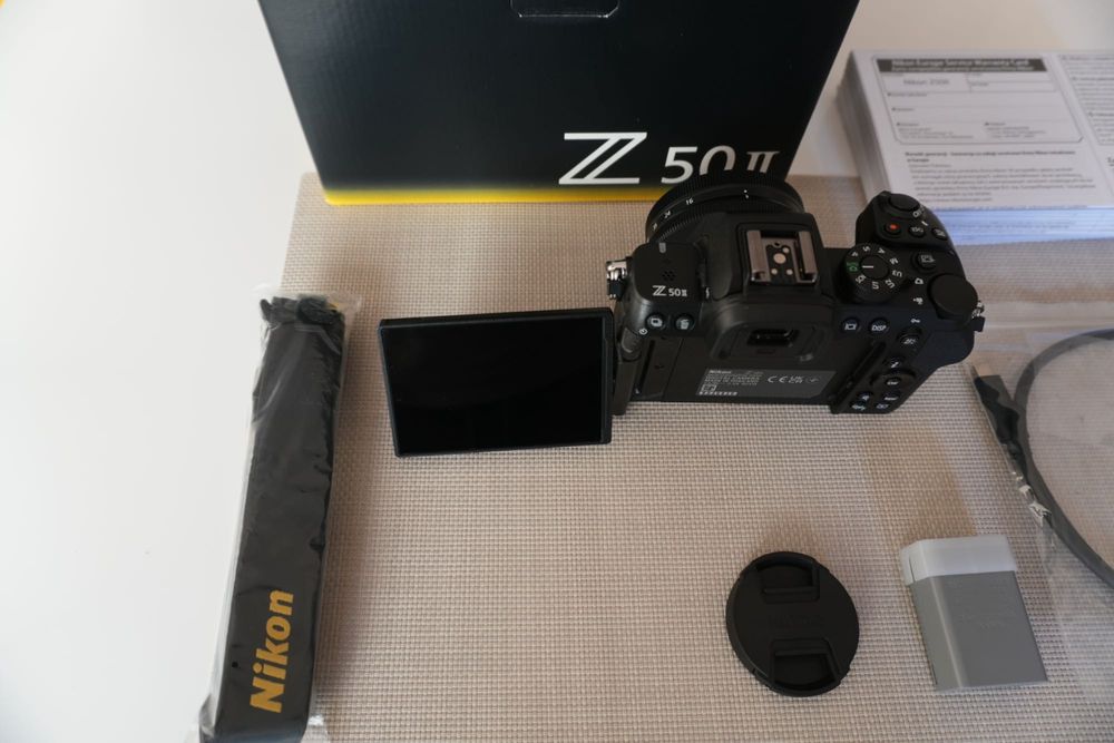 Nikon z50ii objetiva 16-50
