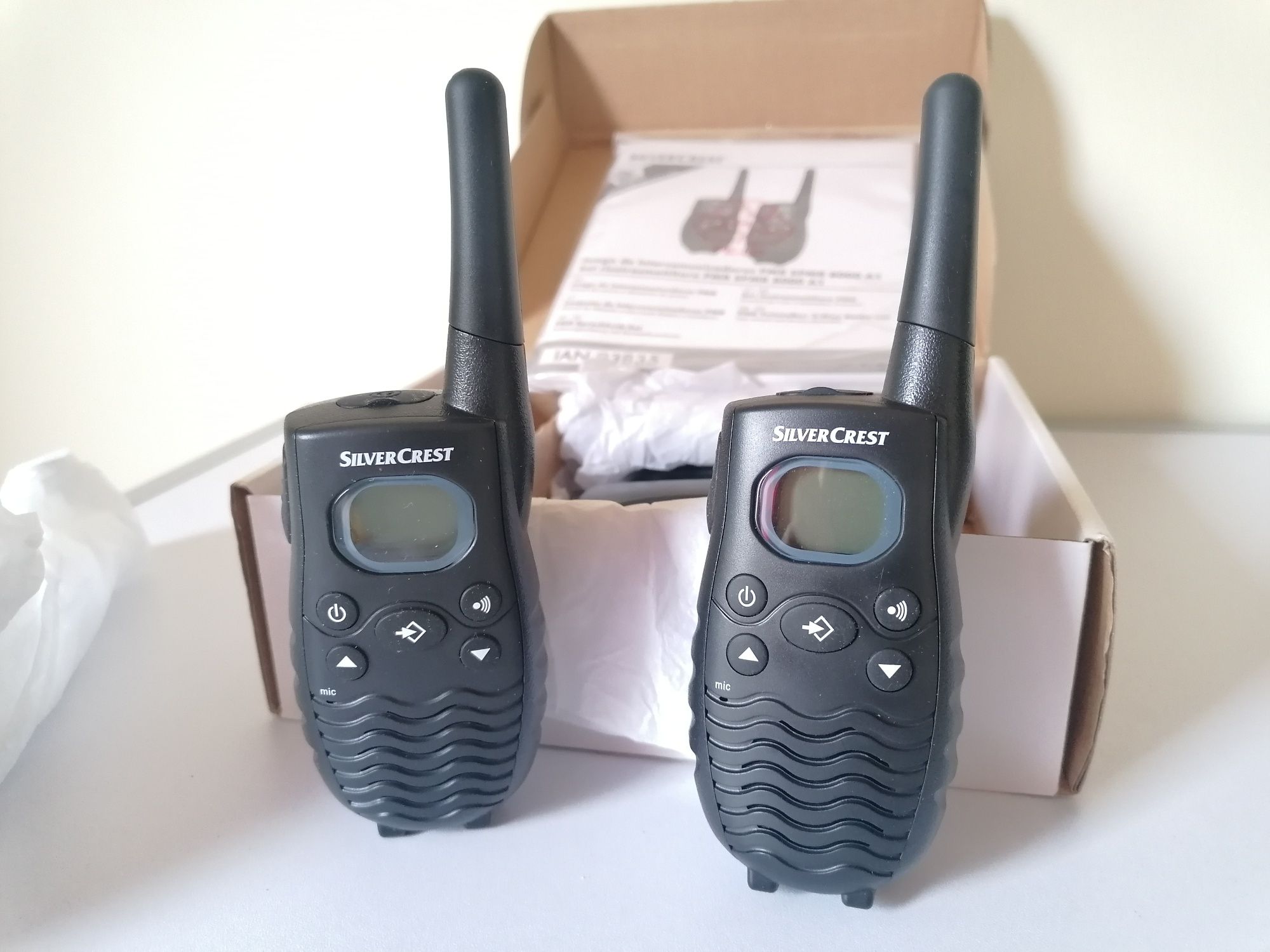Conjunto de intercomunicadores PMR da SILVERCREST