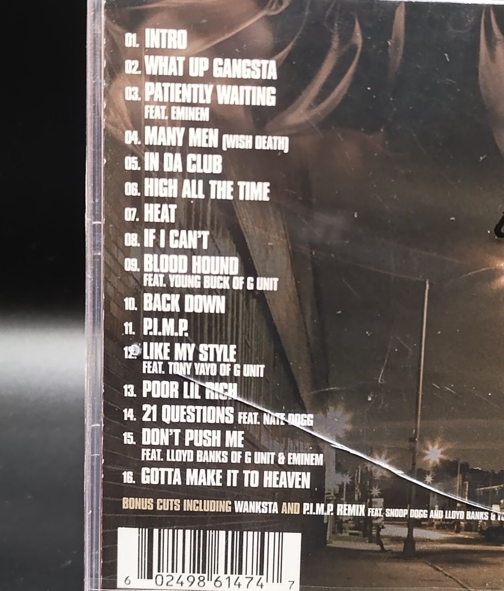 50 Cent - Get Rich Or Die Tryin - cd