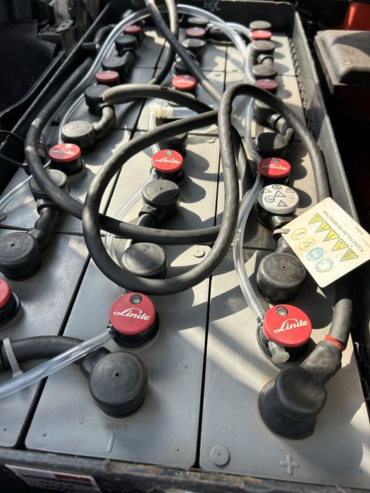 Linde E12 386 triplex 4.65m 2020 r. E14 wózek widłowy