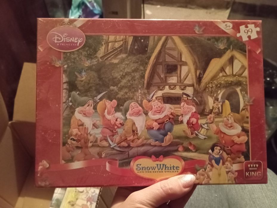Puzzle Disney królewna śnieżka nowe zafoliowane