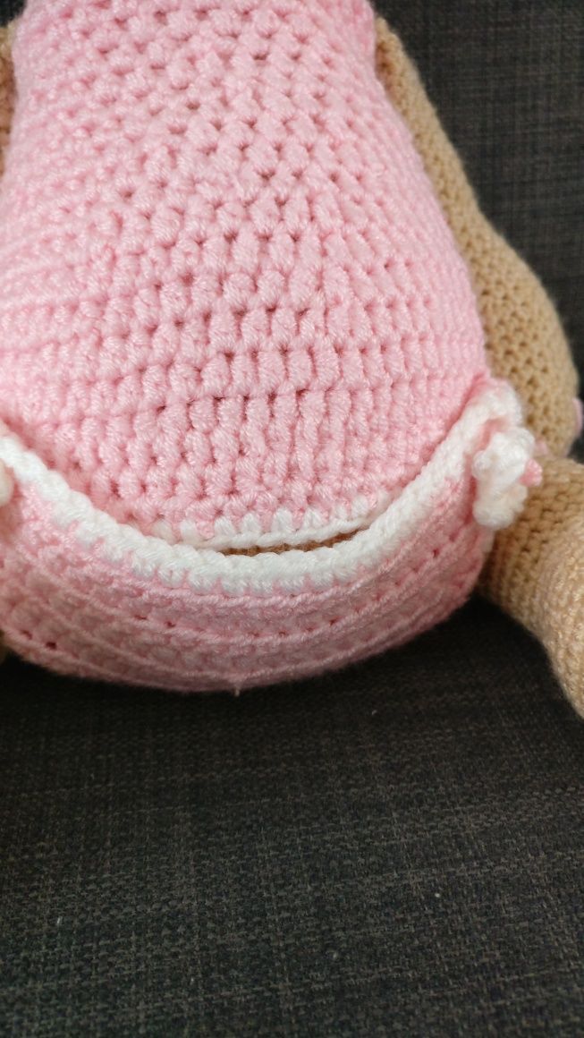 Boneca Elefante em Crochê