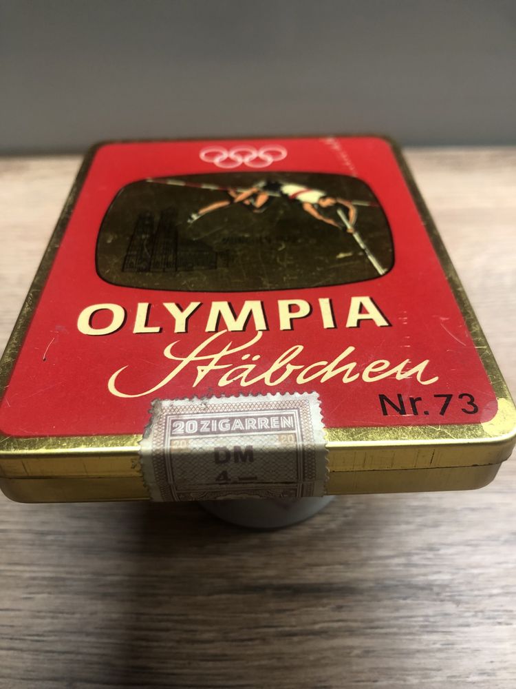 Papierośnica kolekcjonerska Olimpiada 1972