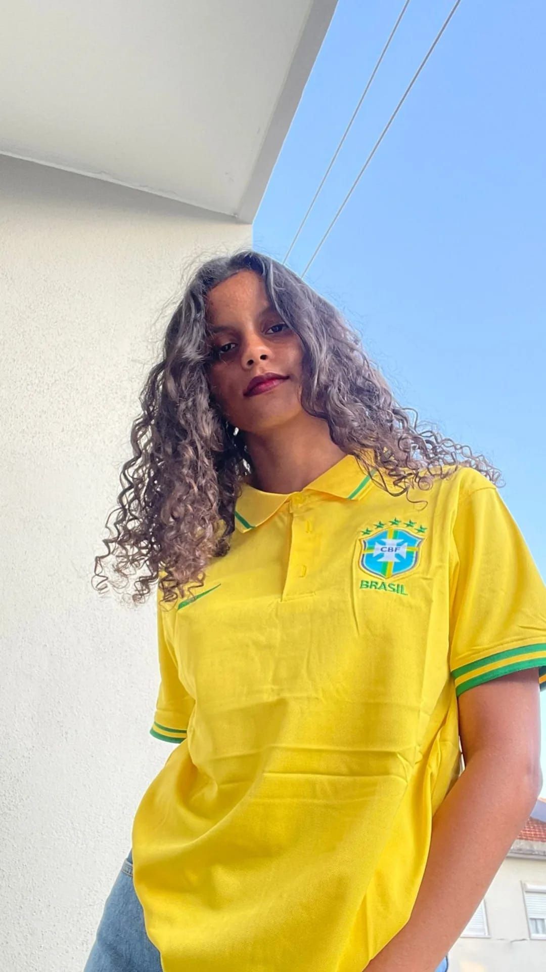 Camisa do Brasil Gola Polo