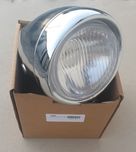 Farol M14 Guia Preto/Cromo
