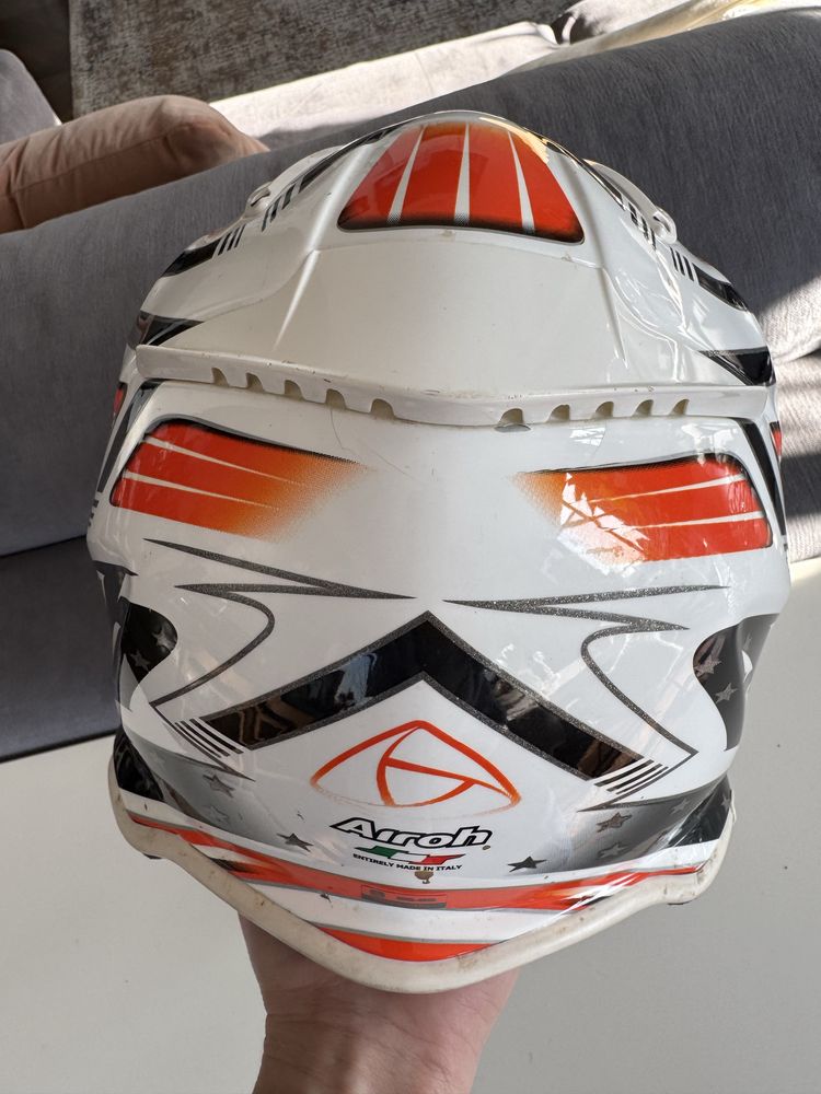 Airoh Aviator Carbon Kewlar r. 55-56 / S / kask motocross