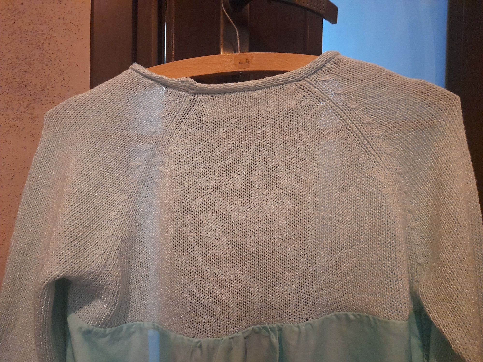 Sweterek na guziki Zara Knit 36 (S]