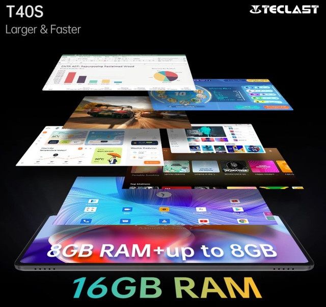 Планшет Teclast t40s 10.4" 8/128gb 6000mah 2000*1200 2k gps wifi чохол
