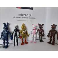 FNAF FIVE NIGHTS AT FREDDY'S CONJUNTO 6 (10CM)