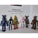 FNAF FIVE NIGHTS AT FREDDY'S CONJUNTO 6 (10CM)