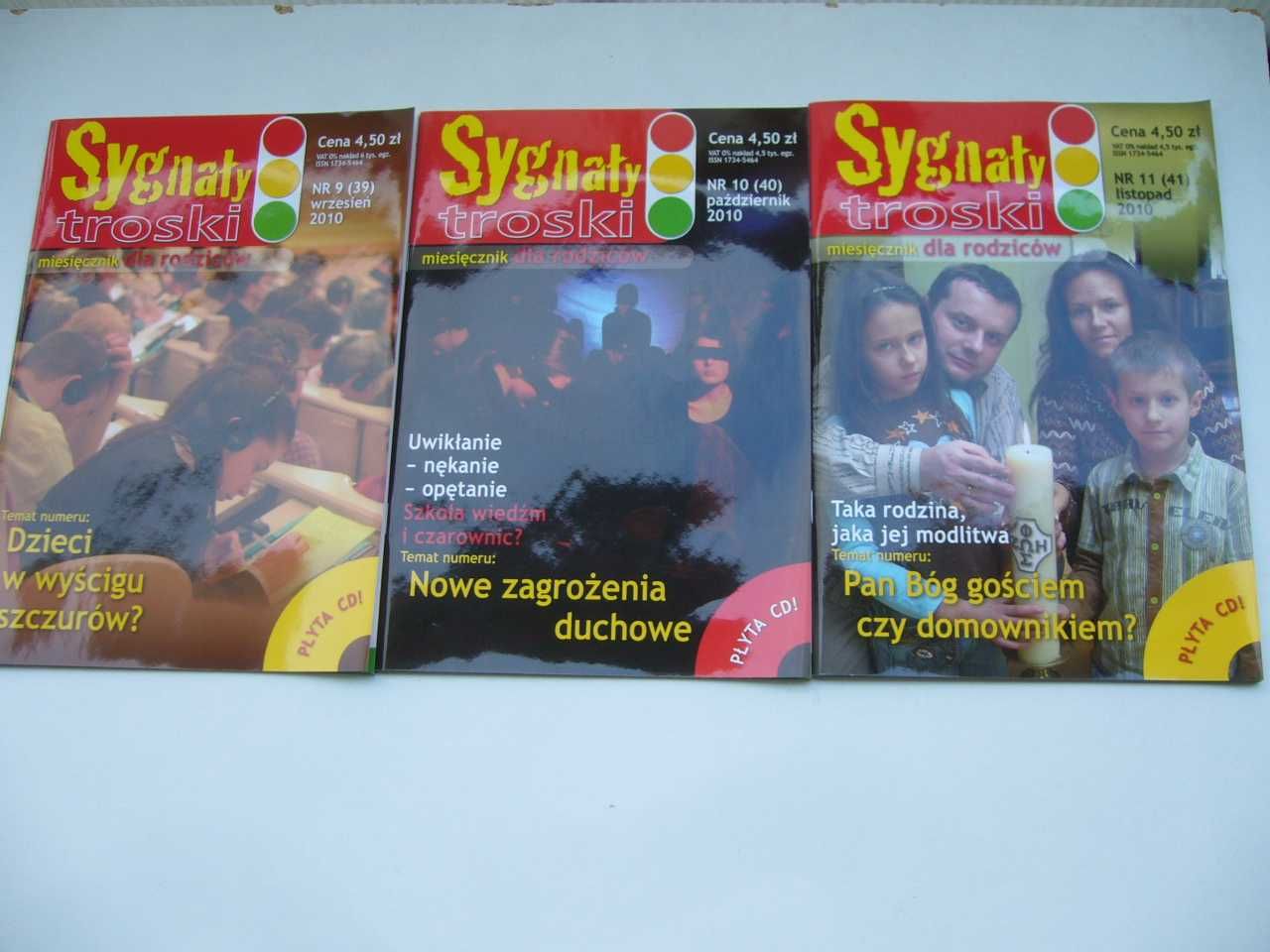 Sygnały troski miesięcznik dla rodziców, 24 numery