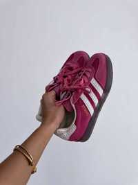 Женские кроссовки Adidas Gazelle Indoor Pink низкие кеды Spezial