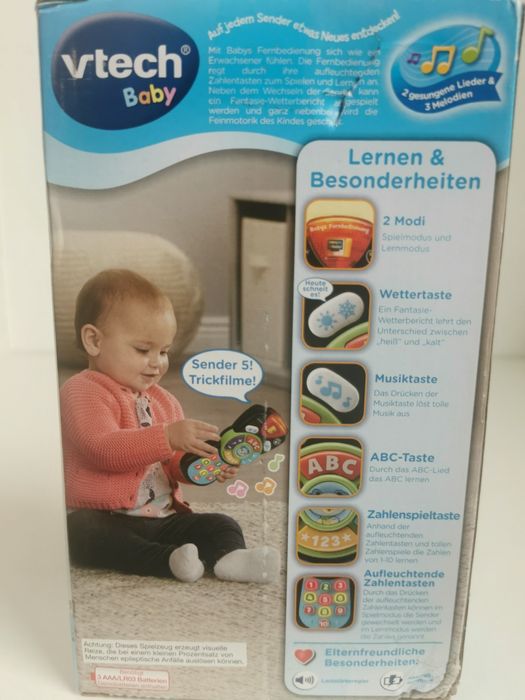 Pilot zdalnego sterowania dla niemowląt vtech nr876