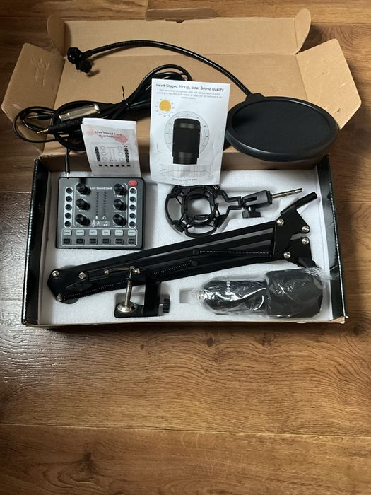 Професійний студійний мікрофон Xisono M8 (BM-800) з повним комплектом