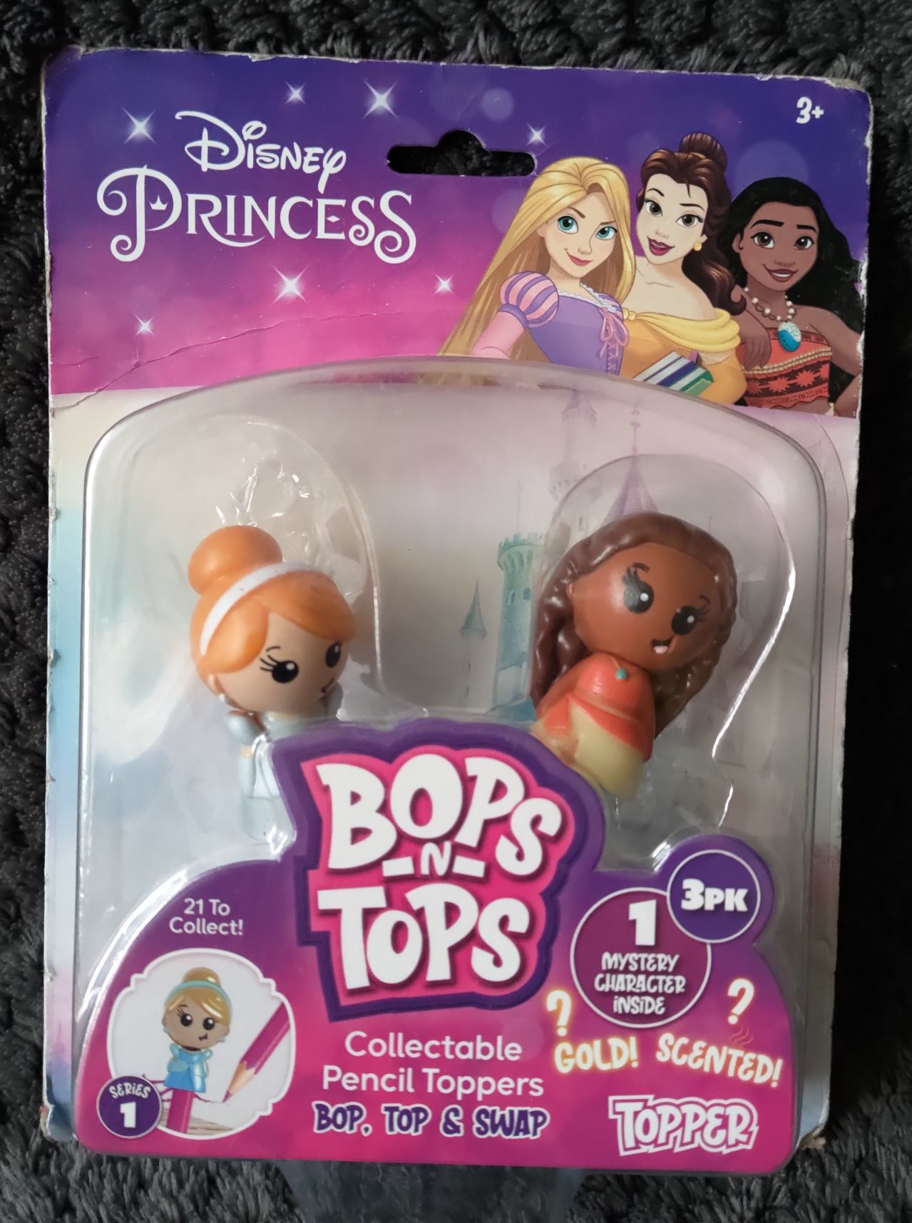 Bops n Tops Disney Księżniczki Figurki 3szt