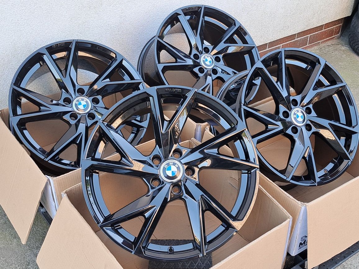Alufelgi 19 BMW 5x112 3 5 X2 X4 X5 G30 G20 G44 F40 G46 G22 Czarne CA23