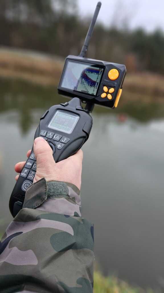 Łódka Zanętowa BOATMAN VULCAN Black Pro Gps+ Echosonda Sn4 Sklep