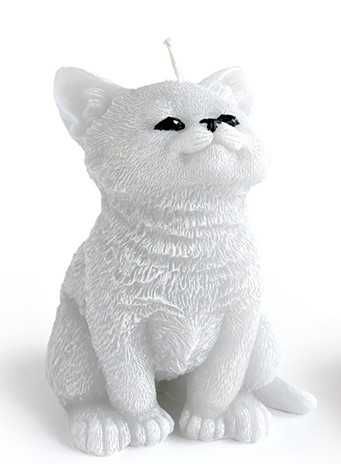 Świeca Figurka ANIMALS KOT BC2812