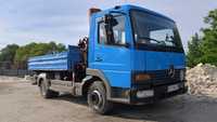 Mercedes Atego 815 r2002 HDS wywrot 3 strony kiper tarczki, zadbany