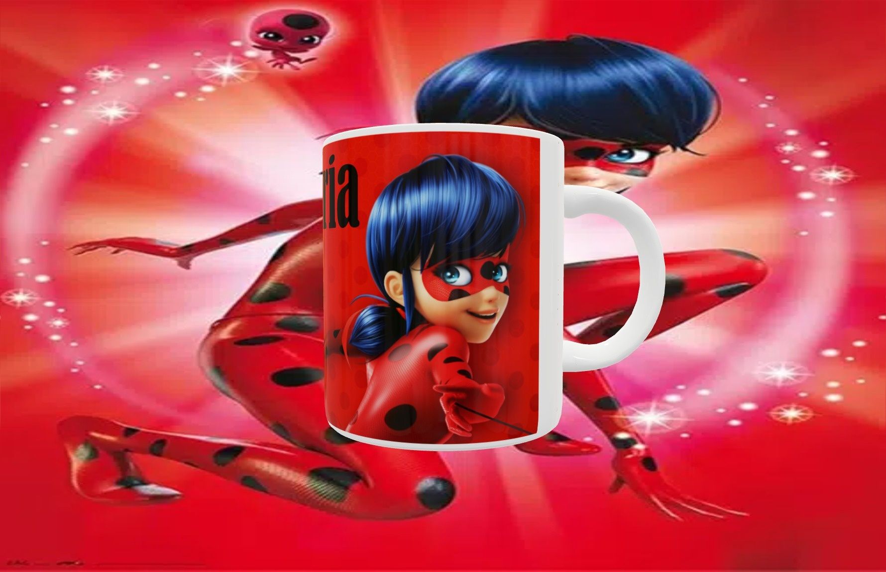 Caneca Lady Bug Personalizada