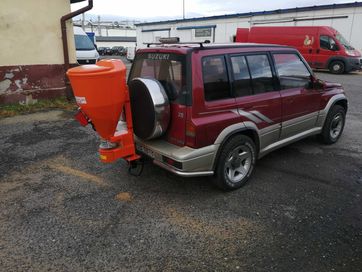 Solarka, piaskarka, do samochodu 4x4 lub quada z mocowaniem na hak