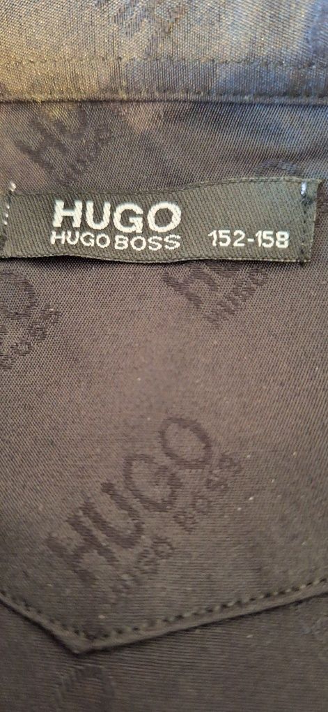 Koszula czarna Hugo Boss 152-158