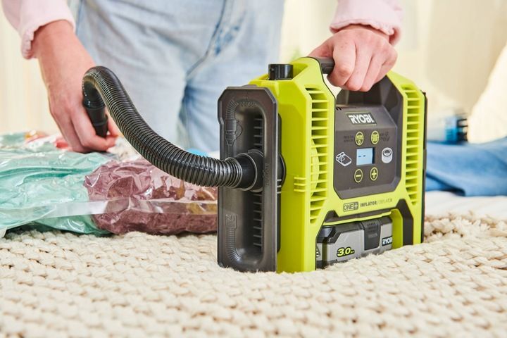 Ryobi Kompresor Pompka Akumulatorowa Programowalny Interfejs R18mi-0 1