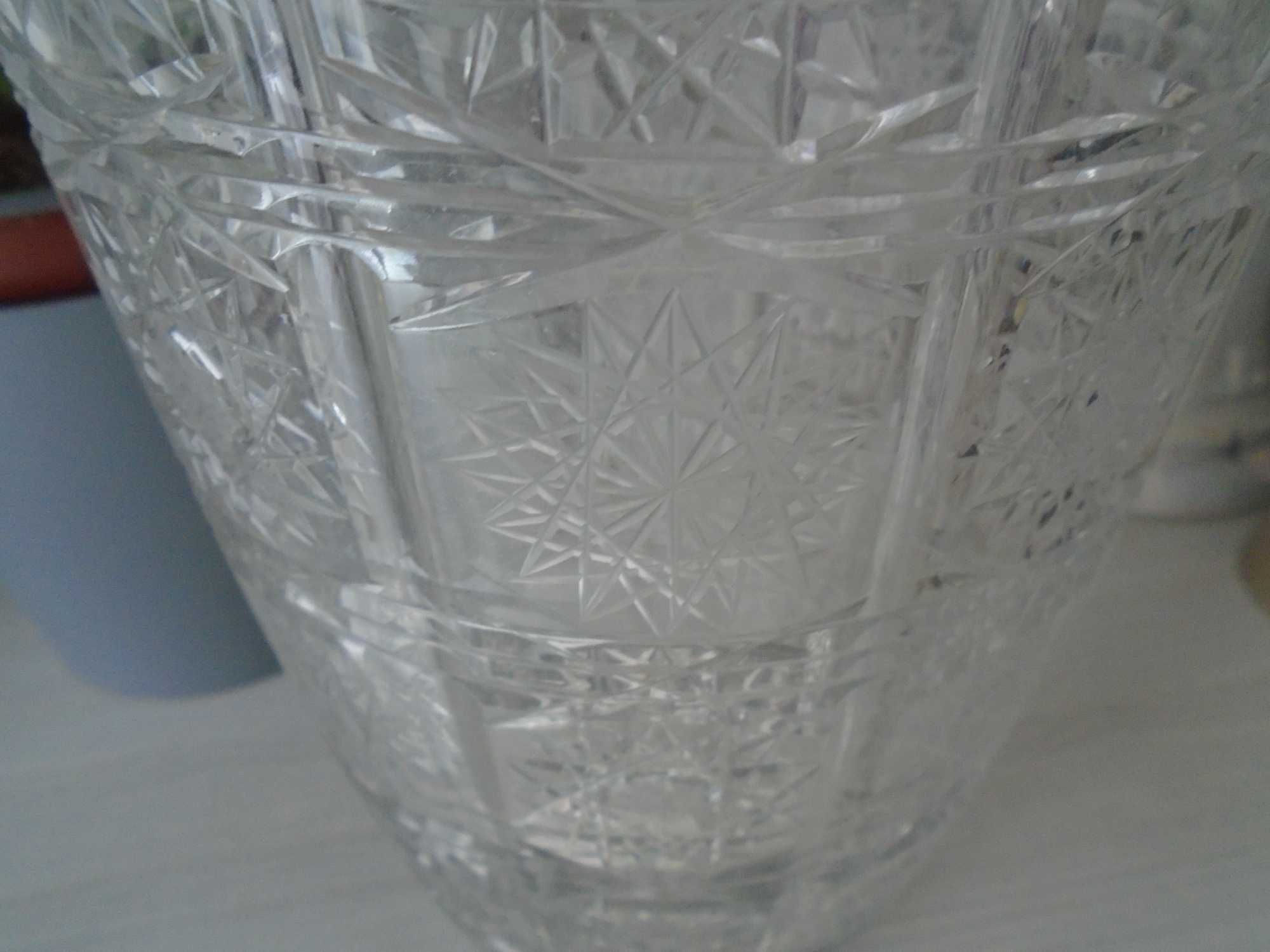 wazon puchar kryształowy duży "Wioletta"